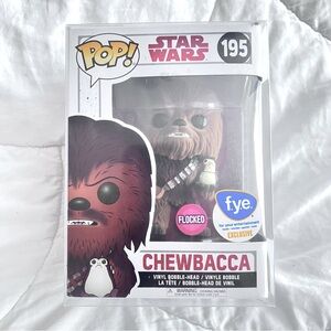 POP Starwars - Chewbacca (Flocked) 195